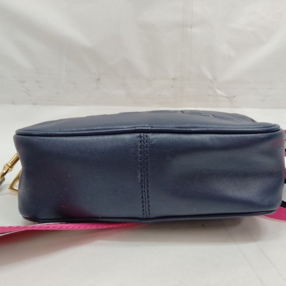 MARC JACOBS Crossbody Navy Blue Leather - Picture 5 of 9